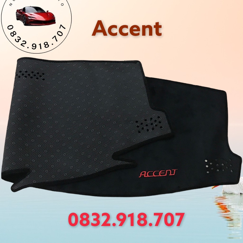 Thảm taplo nhung accent 2018 - 2022 nhung lông cừu 3 lớp