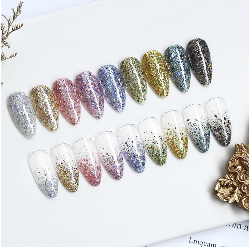 Sơn gel as kim tuyến mã ahc 15ml