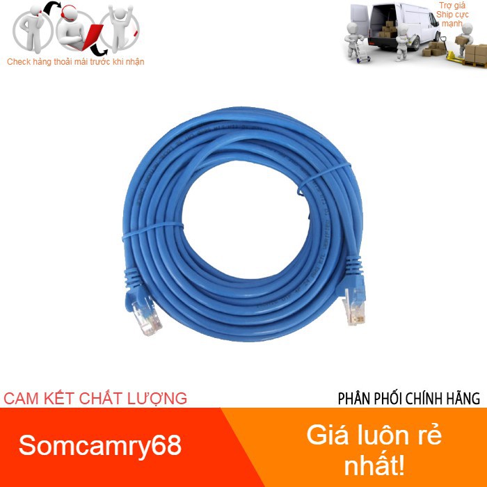 Cable mạng lan utp cat 5e - 10m