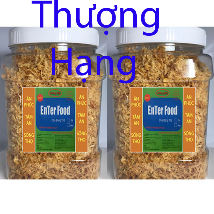 1Kg chà bông thượng hạng 2 hũ / ruốc thượng hạng quà tặng