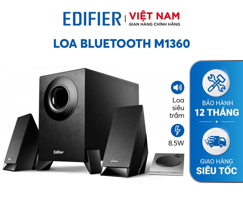 Loa máy tính 2.1 EDIFIER M1360 Có bảng điều khiên rời