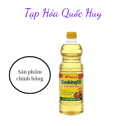 Dầu Thực Vật Tường An COOKING OIL hảo hạng CHAI 1 LÍT