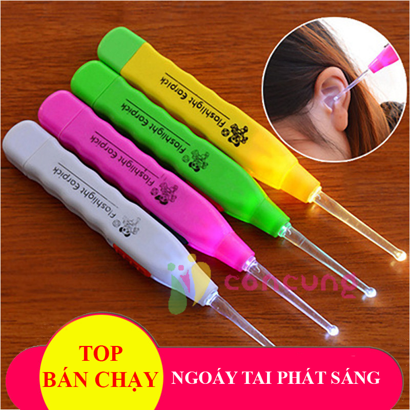 Ngoáy Ráy Tai Có Đèn Dành Cho Bé Tiện Lợi Tiện Dụng