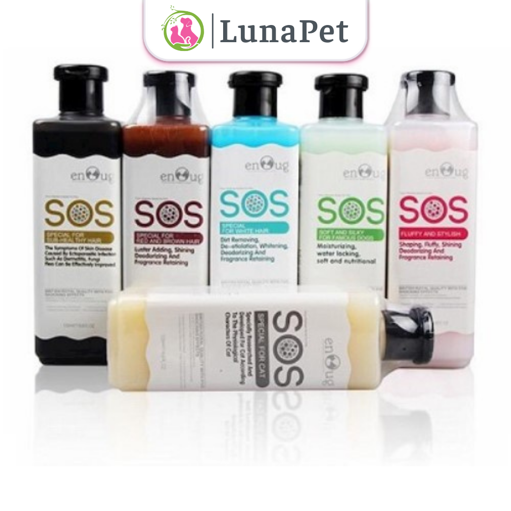 Sữa tắm chó mèo SOS sữa tắm thú cưng SOS chính hãng mượt lông thơm lâu