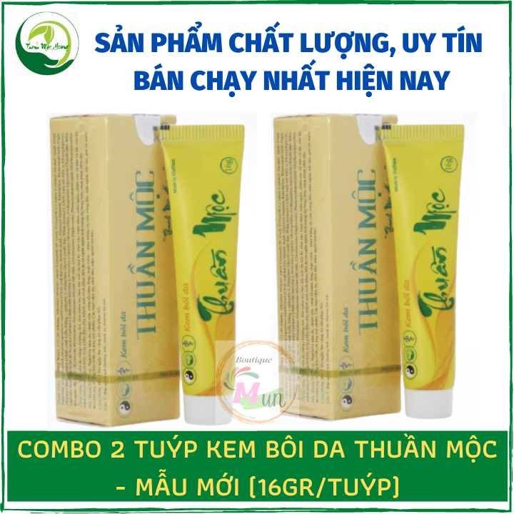 Combo 2 Hộp Kem bôi da Thuần Mộc Thanh Mộc Hương