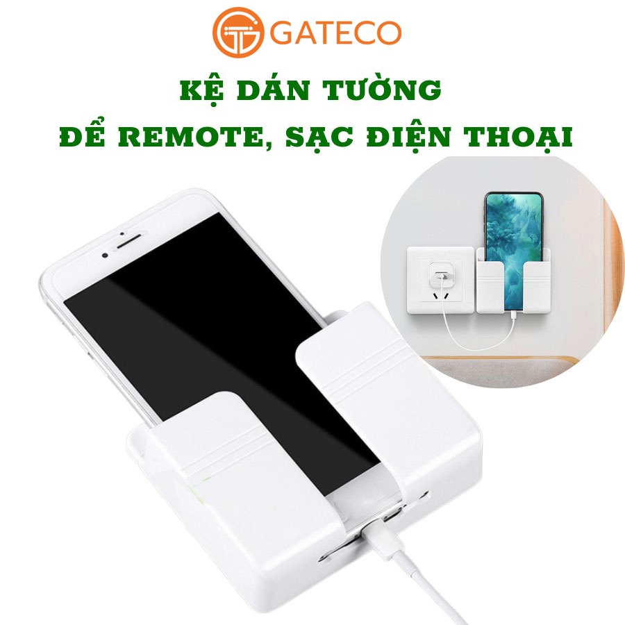 Shelf Wall stickers for phone, remote-bracket Charger smart phone multi-purpose convenience