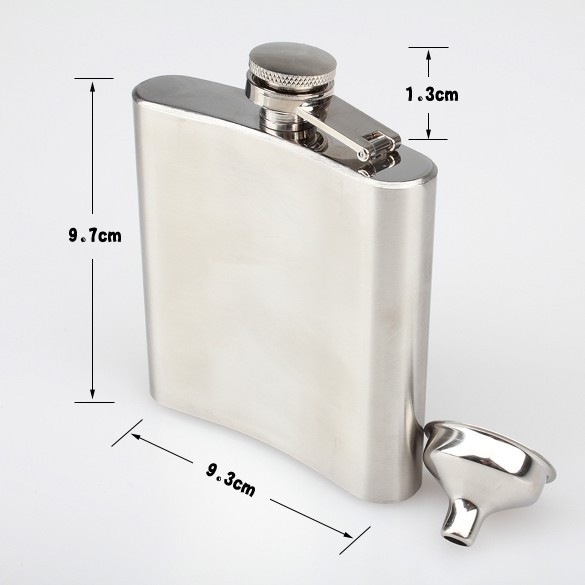BÌNH ĐỰNG DUNG DỊCH INOX MINI (HIP FLASK) QUÀ TẶNG, TRAO ĐỔI QUÀ