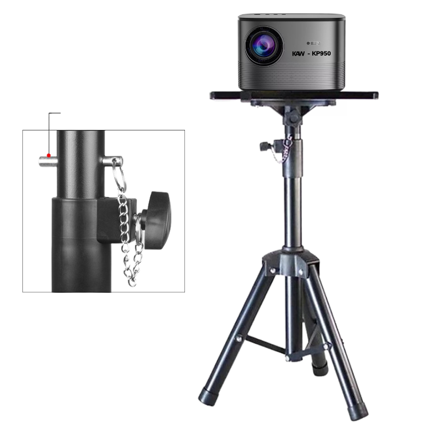 Giá đỡ máy chiếu 3 chân kaw chắc chắn đa năng tiện dụng chịu lực phù hợp với mọi loại máy chiếu