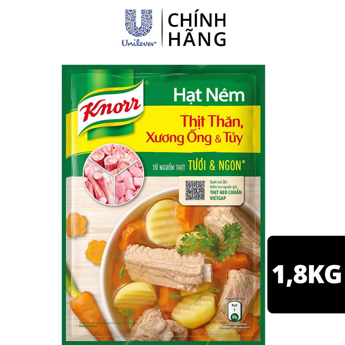 Hạt Nêm Knorr Gói 1.8kg