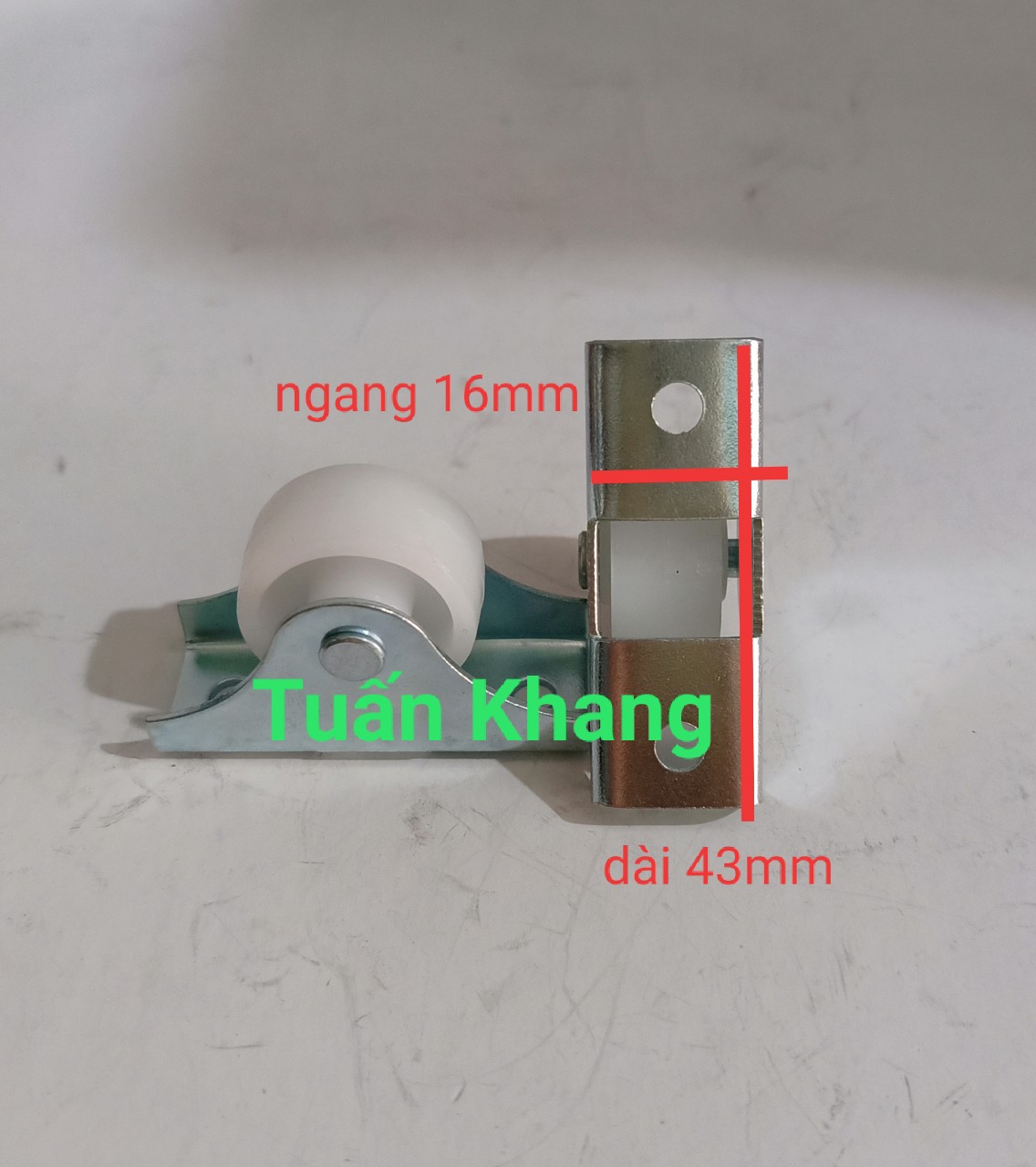 Bánh xe 1 hướng 25mm