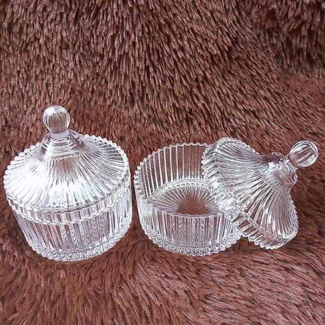 Thố đựng mứt thủy tinh