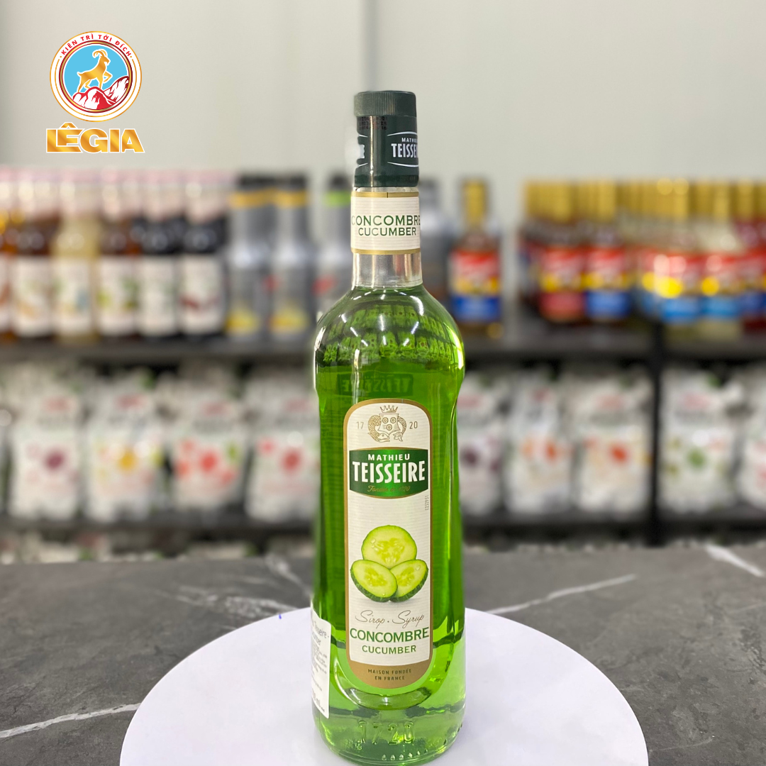 SIRUP TEISSEIRE DƯA LEO 700ML - CUCUMBER TEISSEIRE SYRUP