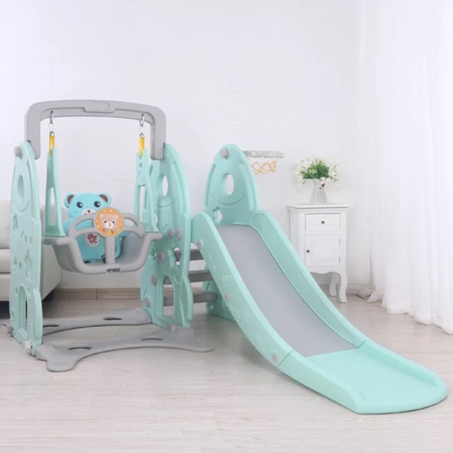 Cầu trượt xich đu 2 trong 1 (sẵn hàng)