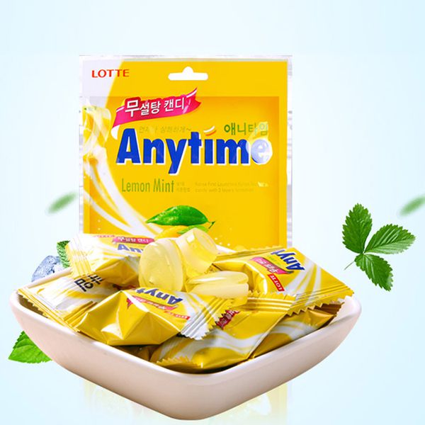 [HCM]Kẹo AnyTime Hàn Quốc 60 gram ( hương chanh) thơm mát lạnh