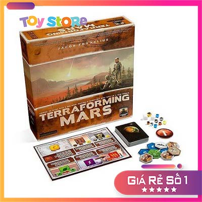 Board Game Cao Cấp Terraforming Mars (US) - Khai Hóa Sao Hỏa Tiếng Anh ( English Version) Hộp Cứng Chất Lượng Cao