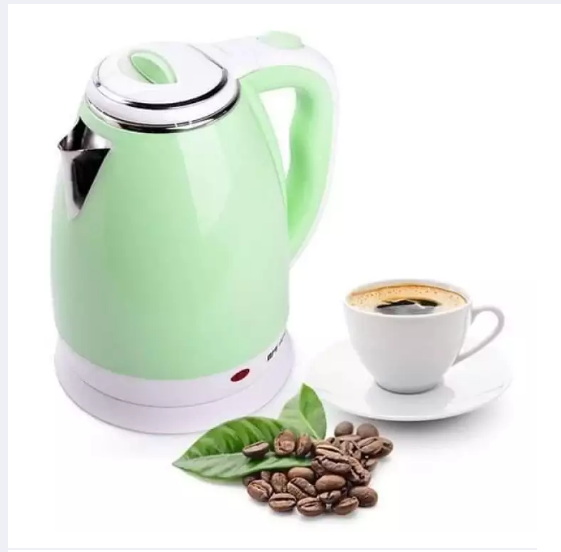 Ấm siêu tốc màu 2 lớp chống nóng 1.8l, ấm đun nước siêu tốc, siêu tiết kiệm điện, tự động ngắt khi sôi