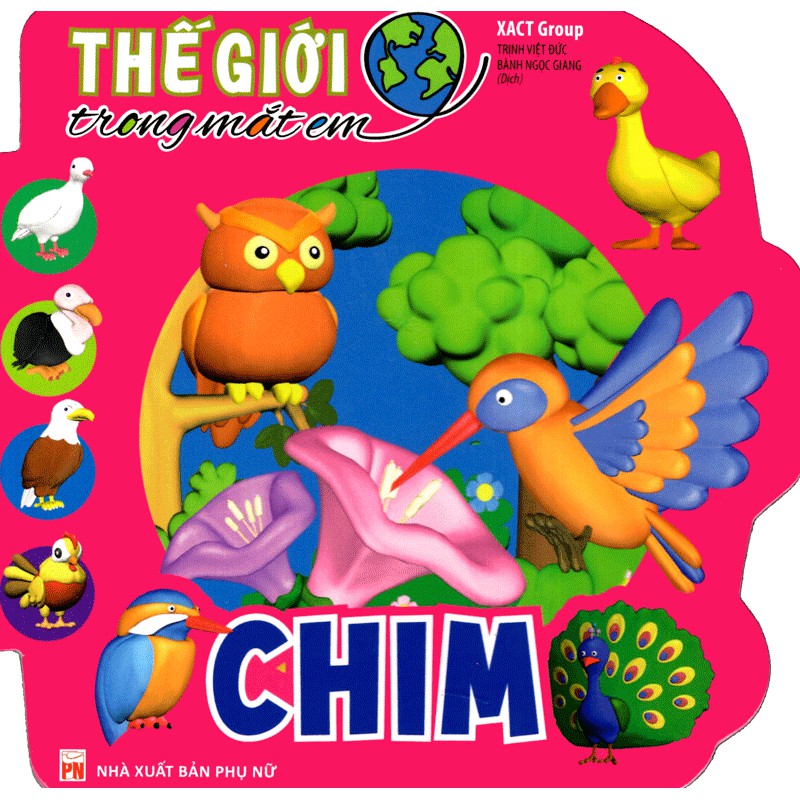 Sách: thế giới trong mắt em - chim