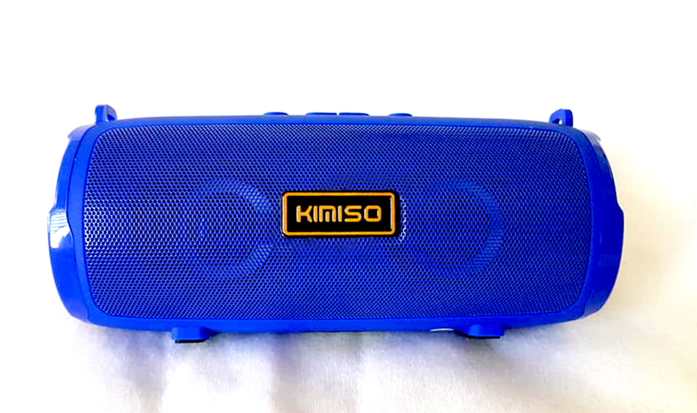 Loa bluetooth mini kimiso kms-225-loa nghe nhạc đôc đáo-loa bluetooth kèm dây đeo - loa bluetooth di động kiểu dáng sang trọng-loa bluetooth mini kimiso kms-225 hỗ trợ fm,aux,usb,t-âm thanh cực hay