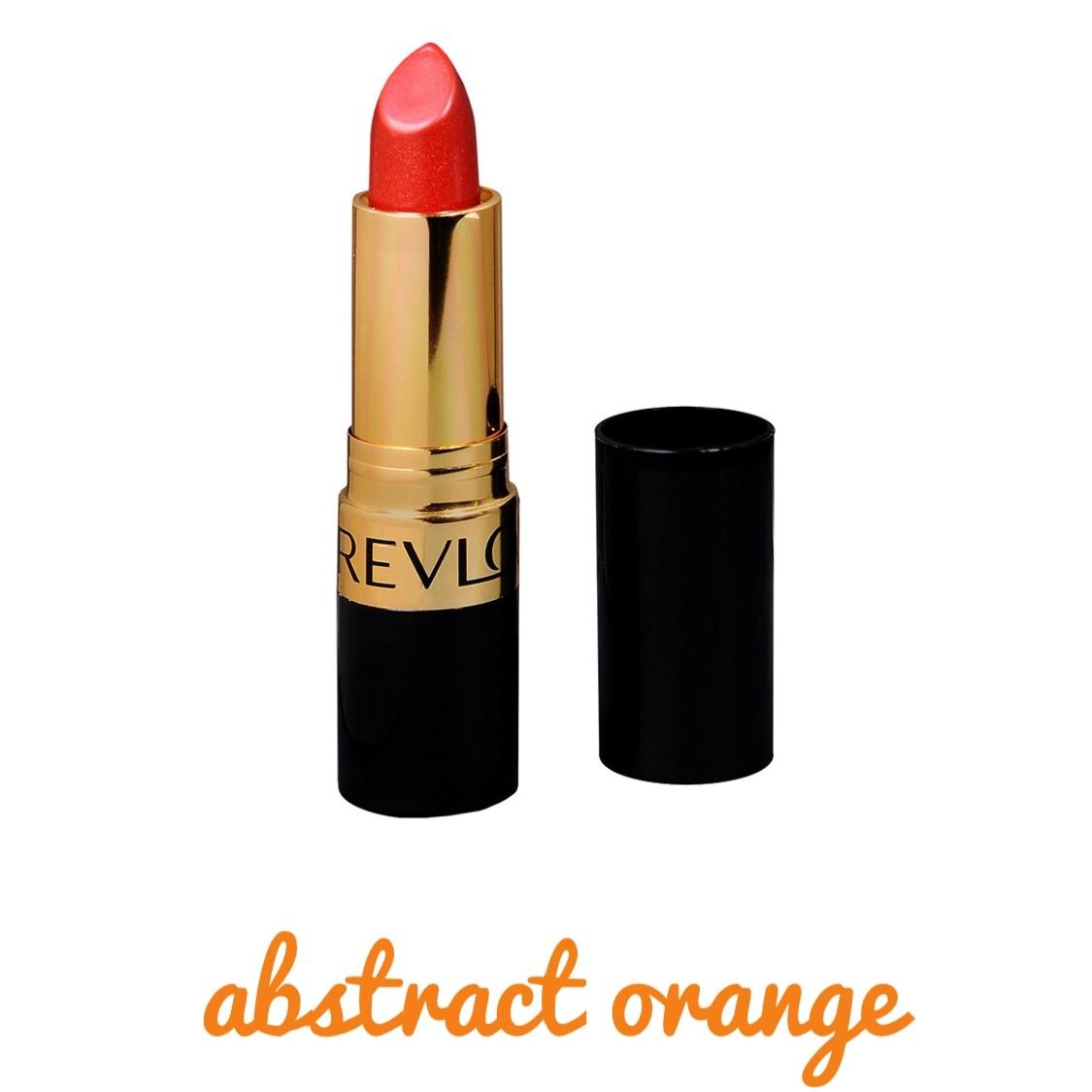 [HCM]Son Revlon 026 Abstract Orange Cam Đất Super Lustrous Pearl Lipstick