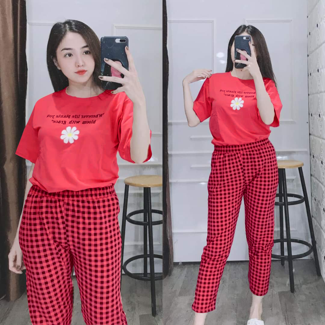 Đồ bộ thun cotton thái loại 1 mã a396