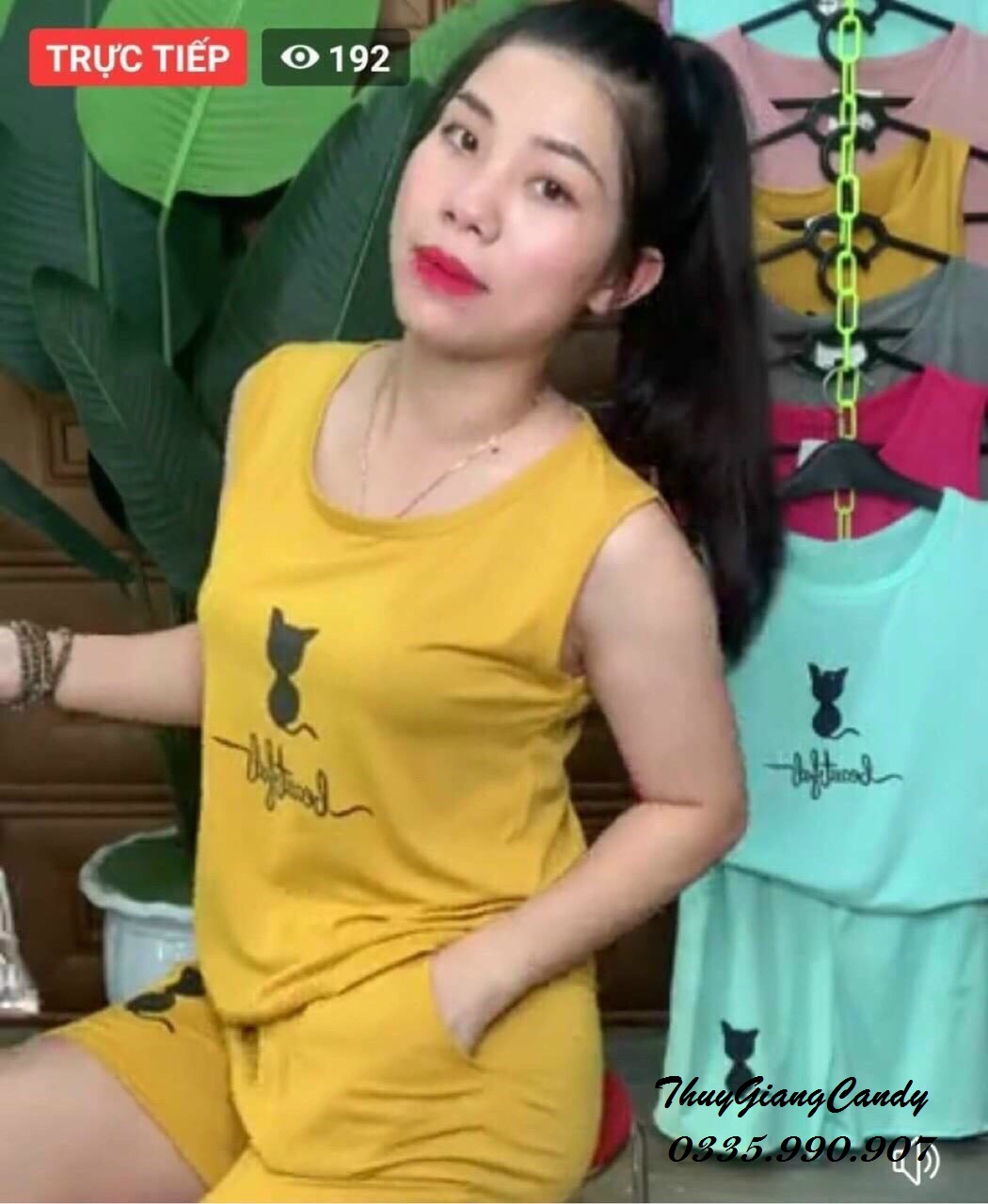 Set thun cotton 4c ba lỗ nữ size từ 45 - 65kg