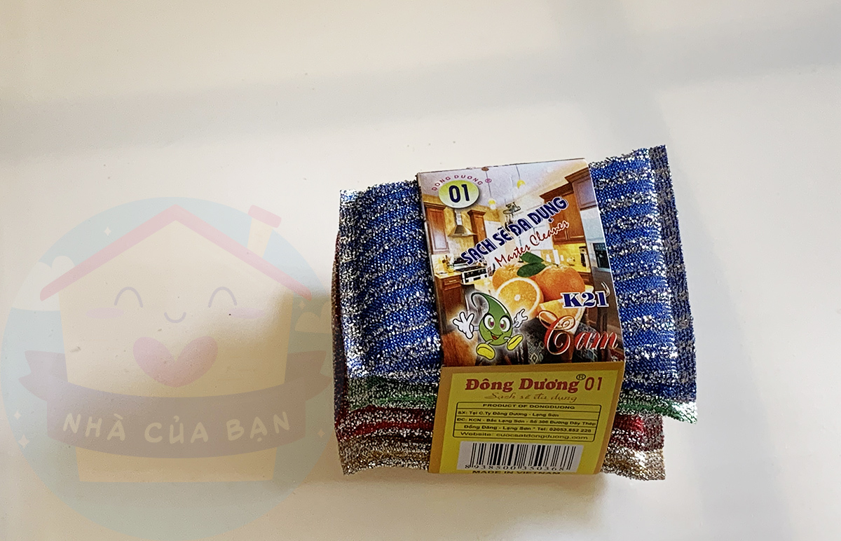 Combo 4 miếng cước chùi nồi xoong chén bát giá rẻ hiệu quả nhanh bền bỉ tiết kiệm chi phí hàng Việt Nam chất lượng cao