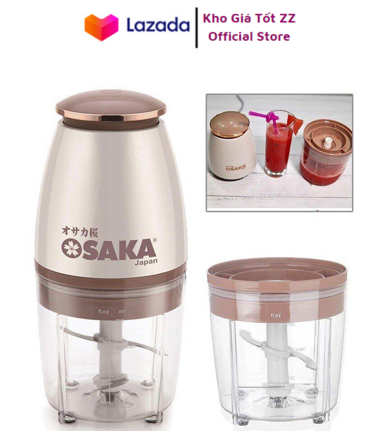 Máy xay đa năng osaka fp-126 nhật bản thế hệ .. máy xay đa năng thông minh, máy xay hành tỏi, máy xay ép hoa quả, máy xay rau thịt, máy xay đá osaka