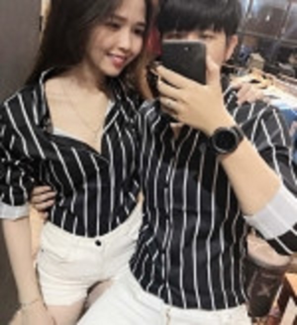 Áo sơ mi cặp đôi