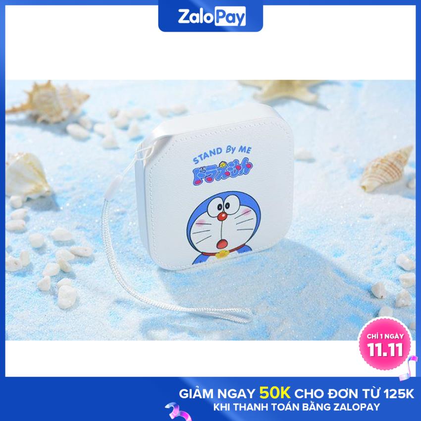 SẠC DỰ PHÒNG ĐIỆN THOẠI DI ĐỘNG DỄ THƯƠNG. HÌNH DOREMON. MINI HOẠT HÌNH SÁNG TẠO NHỎ MỎNG VỚI DUNG LƯỢNG 10000MAH SẠC NHANH TỐT CHO MỌI THIẾT BỊ VÀ AN TOÀN CHO MÁY