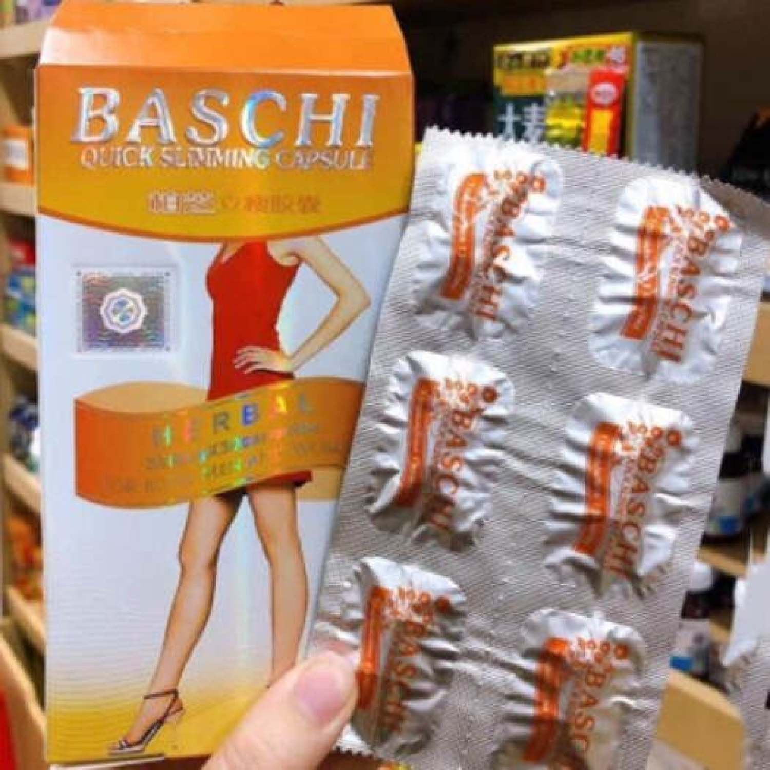 Giảm cân Baschi cam vĩ 30 viên thá¡