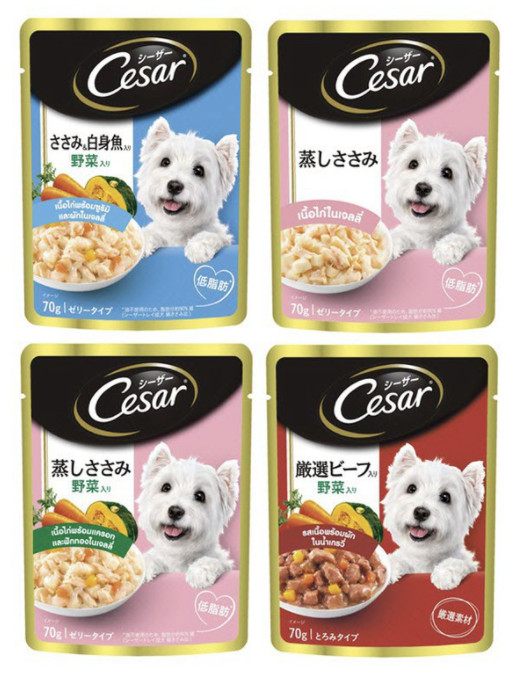 Cesar - pate cho chó tuyệt hảo gói 70g