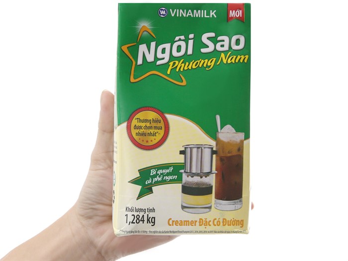 [HCM]Sữa đặc ngôi sao phương nam xanh hộp 1284g