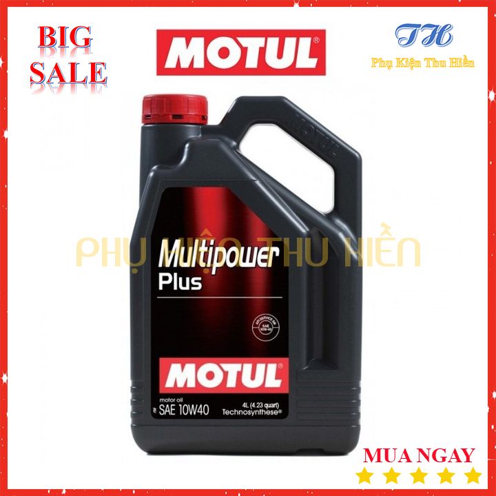 [HCM]Dầu Nhớt Xe Hơi Oto Motul Multipower Plus 10W40 C4B4 API SP - 4L