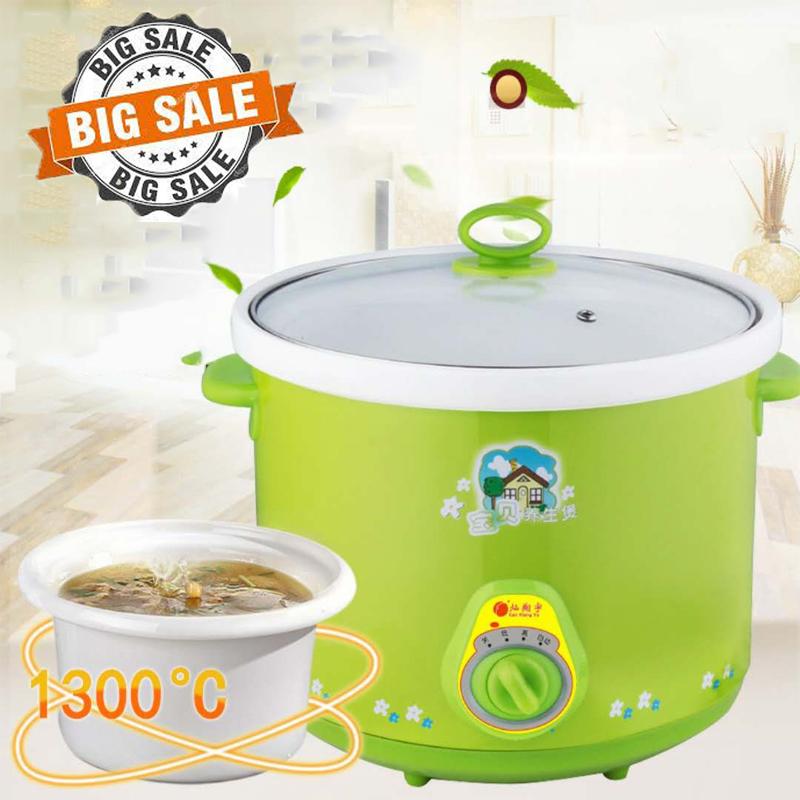 Nồi Điện Nấu Cháo Chậm, Nồi Áp Suất Nấu Cháo, Hầm Xương, Kho Cá... Đa Năng An Toàn, Tiện Lợi, Tiết Kiệm Thời Gian