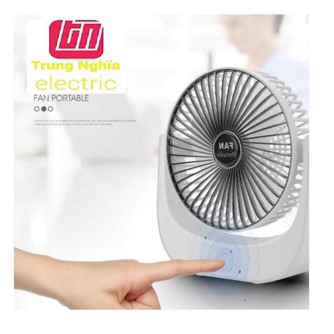 QUẠT SẠC USB CAO CẤP KY-903 CAO 22CM