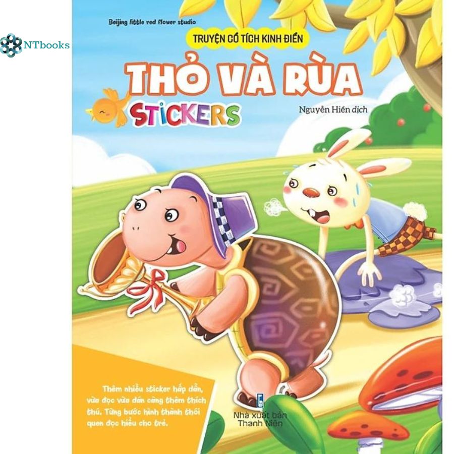 Truyện cổ tích Thỏ và Rùa là một trong những câu chuyện kinh điển cho trẻ em. Giờ đây, bạn có thể sở hữu cuốn sách Truyện cổ tích kinh điển - Thỏ và Rùa với những sticker dễ thương và sinh động từ NTBooks. Bao gồm các truyện cổ tích phù hợp với mọi lứa tuổi.