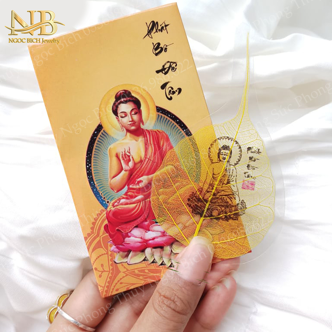 Lá bồ đề tâm phật giá rẻ - bền - đẹp, phát bồ đề tâm bình an - may mắn