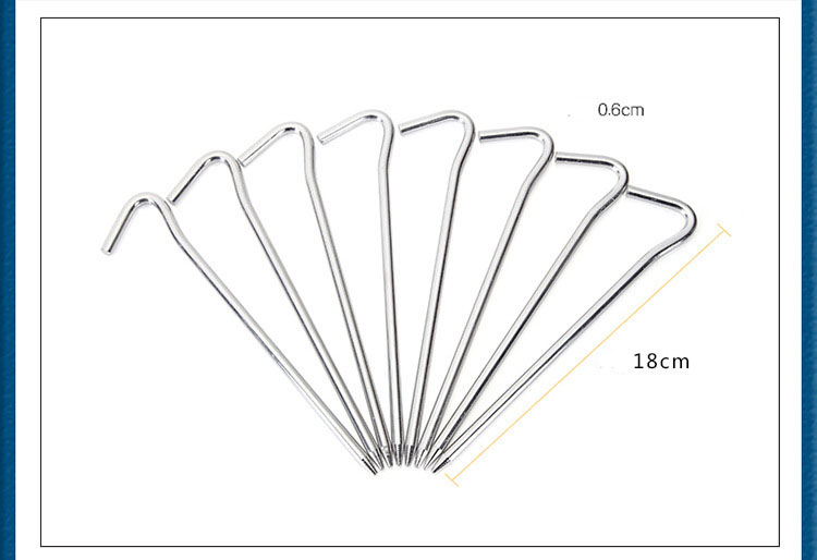 Cọc lều cọc tăng combo 5 cây