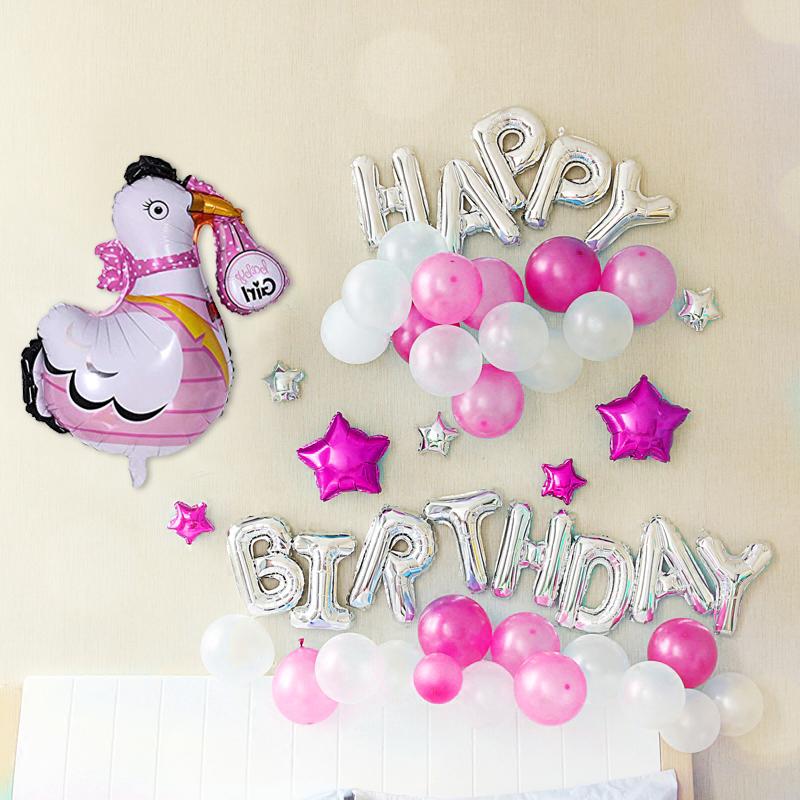SET BONG BÓNG TRANG TRÍ SINH NHẬT CHO BÉ TRAI, BÉ GÁI ĐÁNG YÊU