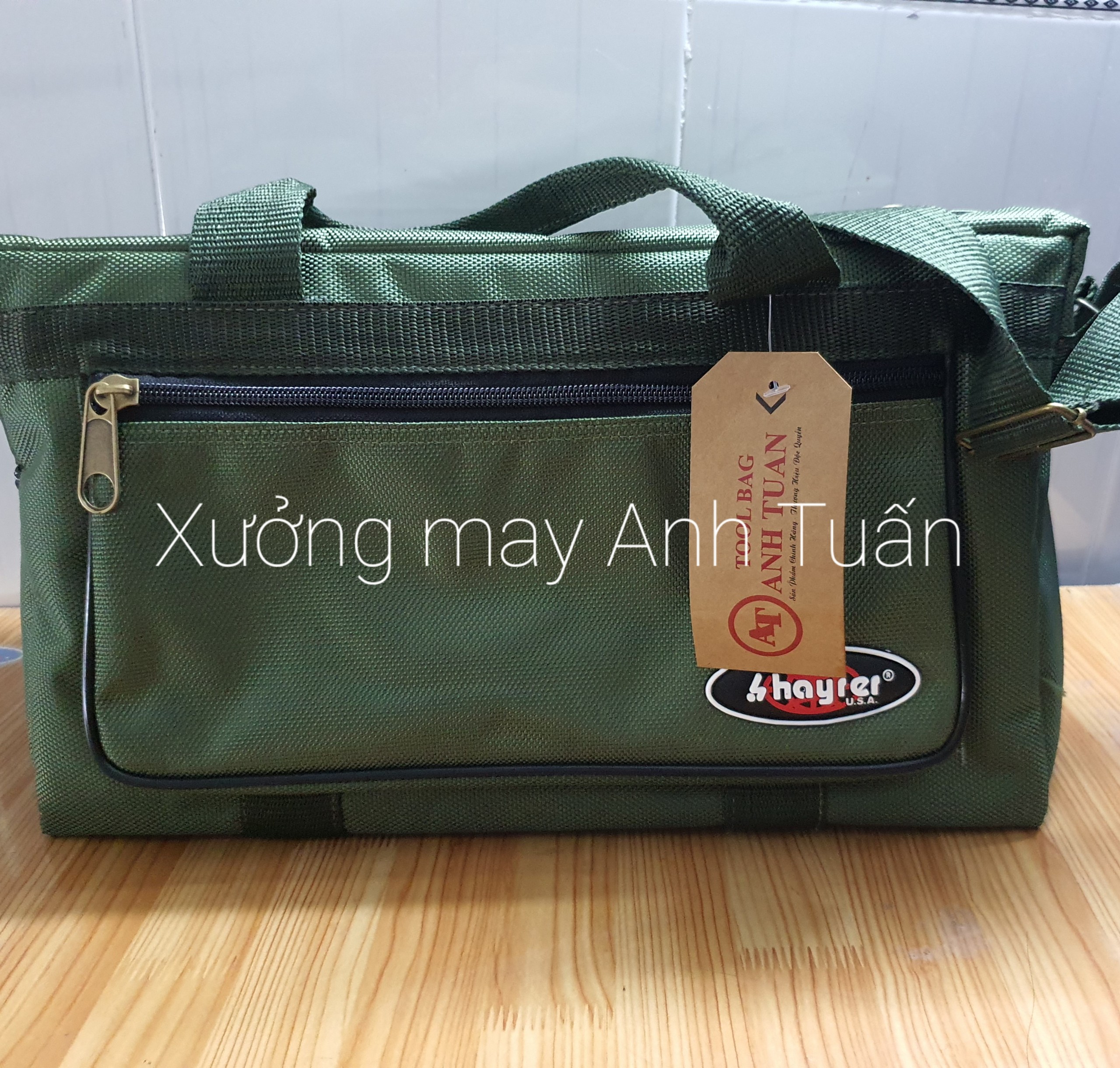 Túi Đồ Nghề - Size nhỏ Khóa đồng cao cấp - DFGHJK