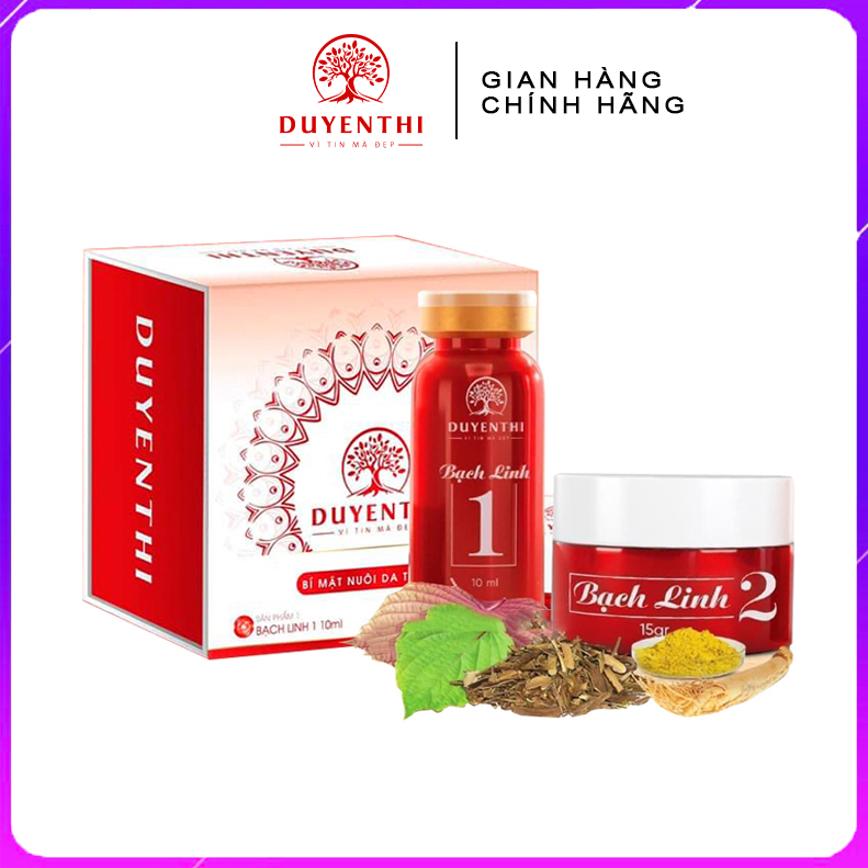 Cấy kim nanotech duyên thị bách y sâm - bộ sản phẩm bạch linh 12