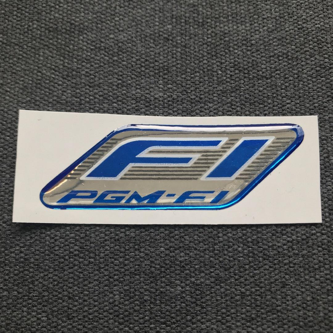 TEM NHỰA NỔI FI PGM-FI MÀU XANH SẮC NÉT TEM DÁN XE MÁY CAO CẤP BỀN ĐẸP BAO NẮNG MƯA