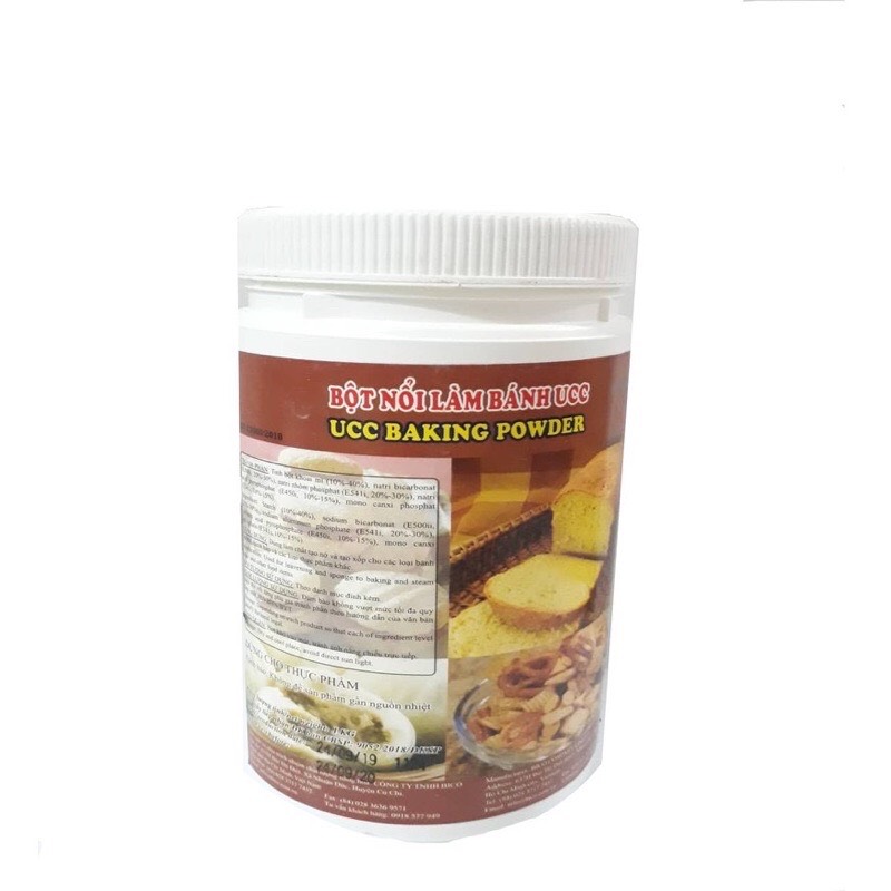 Bột nổi ucc baking powder 500g - 1kg