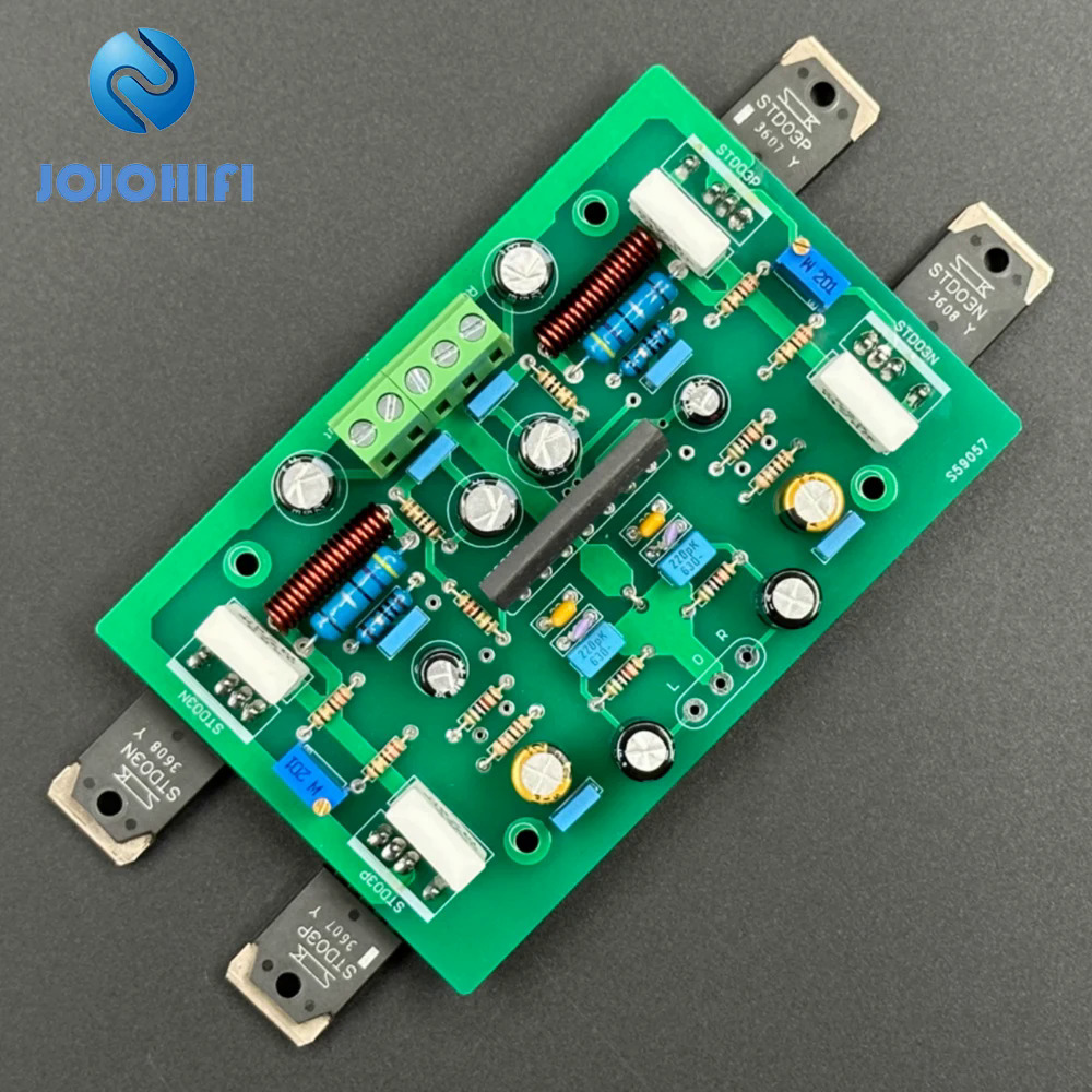 Upc2581 đẩy STD03 ± 25V-± 55V kênh đôi 150W phía sau giai đoạn khuếch đại amp Board