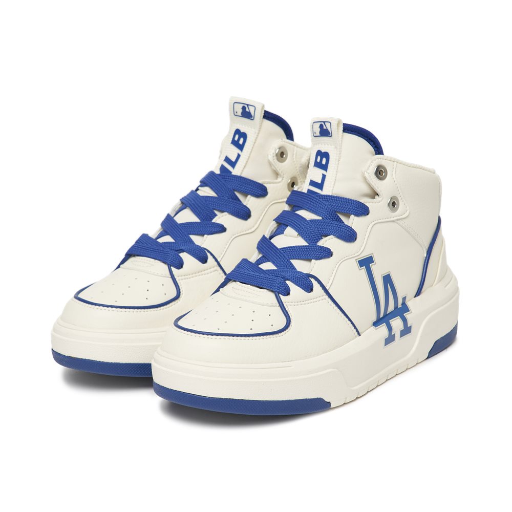 Giày sneaker m.l.b chunky liner high la dodgers l.blue