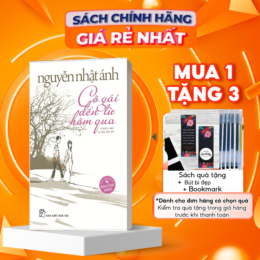 Cô Gái Đến Từ Ngày Hôm Qua - Tái Bản 2022 - TẶNG kèm Bookmark và Bút đẹp