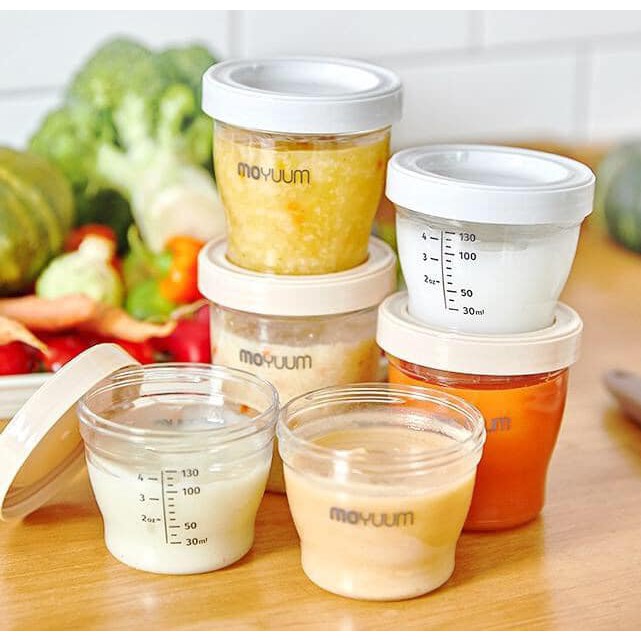 [HCM]Cốc Trữ Sữa/Đồ Ăn Dặm Moyuum