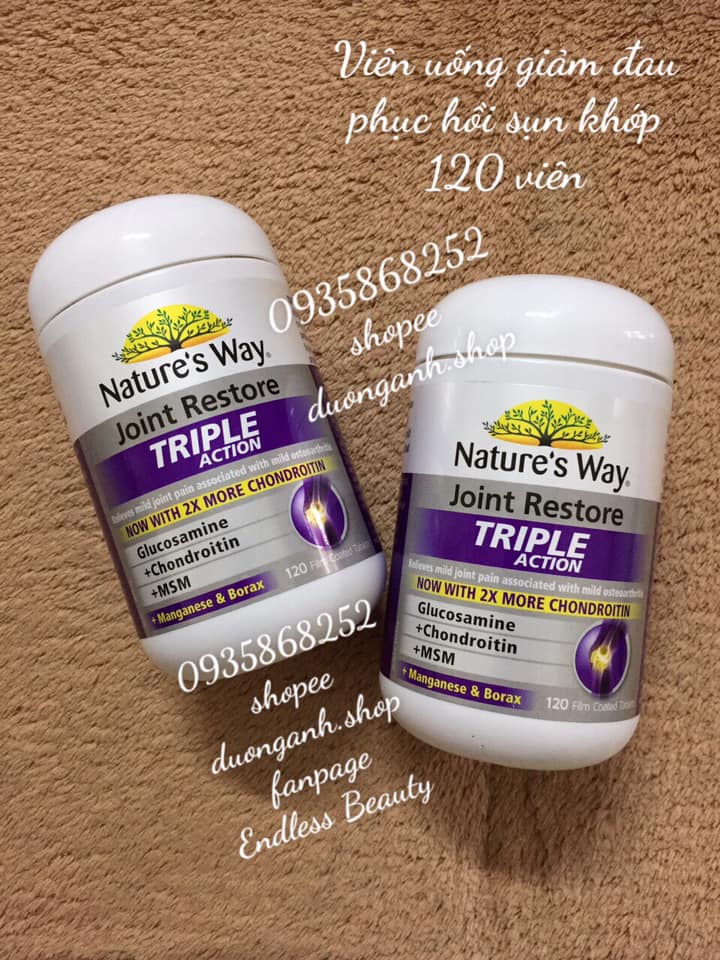 Joint restore triple action nature's way 120 viên