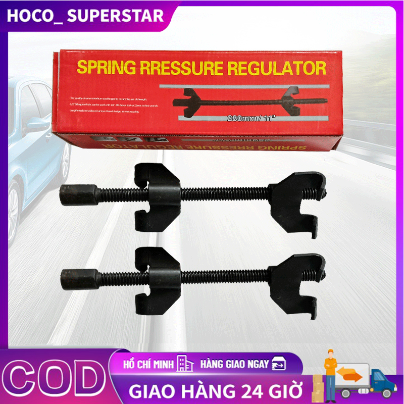 Vam cảo lò xo phuộc dài 370mm Clip-on
