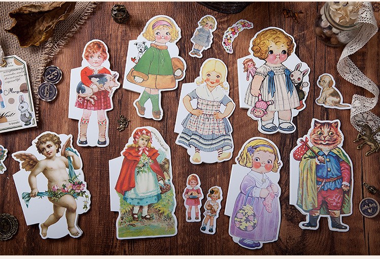 Set 40 sticker fairy tale house